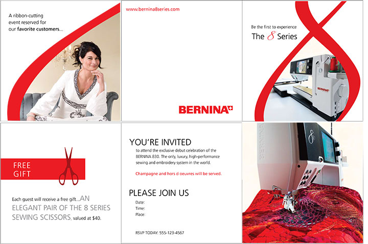 Bernina 8 Series Invite