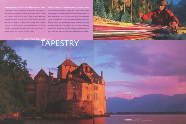 Tapestry Travels Brochure