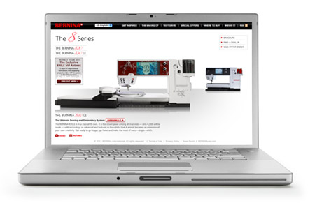 Bernina 8 Series Website